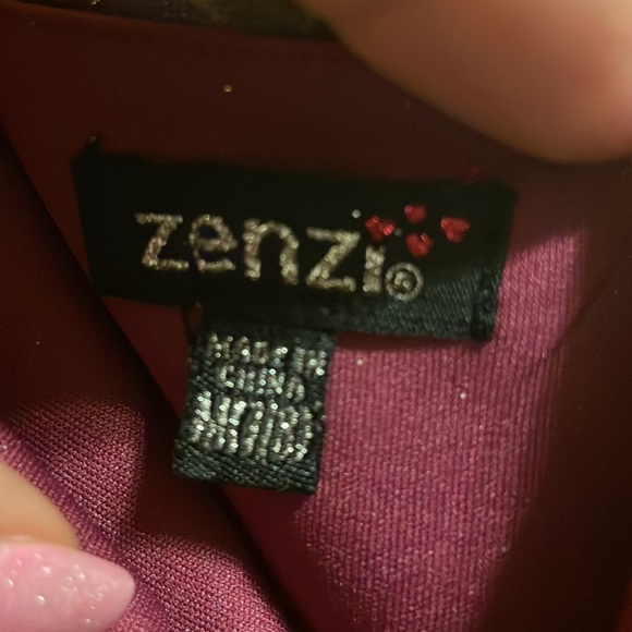 Burgundy Girl’s Dress - Picture 4 of 4